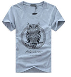 Dec'ple 5XL Men O-neck T shirt 2017 Summer fashion Printed pattern mens slim t shirt Plus size casual cotton t shirt men for boy