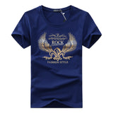 Dec'ple 5XL Men O-neck T shirt 2017 Summer fashion Printed pattern mens slim t shirt Plus size casual cotton t shirt men for boy