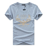 Dec'ple 5XL Men O-neck T shirt 2017 Summer fashion Printed pattern mens slim t shirt Plus size casual cotton t shirt men for boy