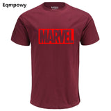 Eqmpowy 2017 New Fashion MARVEL t-Shirt men cotton short sleeves Casual male tshirt marvel t shirts men tops tees Free shipping