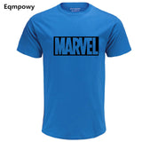 Eqmpowy 2017 New Fashion MARVEL t-Shirt men cotton short sleeves Casual male tshirt marvel t shirts men tops tees Free shipping