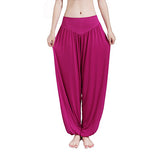 New Women Casual Harem Pants High Waist Dance Pants Woman Fashion Wide Leg Loose Trousers Bloomers Pants Womens Plus Size