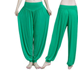 New Women Casual Harem Pants High Waist Dance Pants Woman Fashion Wide Leg Loose Trousers Bloomers Pants Womens Plus Size