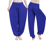 New Women Casual Harem Pants High Waist Dance Pants Woman Fashion Wide Leg Loose Trousers Bloomers Pants Womens Plus Size