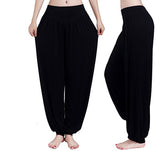 New Women Casual Harem Pants High Waist Dance Pants Woman Fashion Wide Leg Loose Trousers Bloomers Pants Womens Plus Size